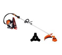 GT GARDEN - Débroussailleuse à dos thermique, 52 cm3, 3 CV