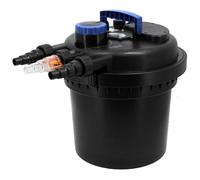 GT GARDEN - Filtre de bassin à pression 15 W - Débit max 9000 litres/heure
