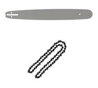 GT GARDEN – Guide pour tronçonneuse 20 pouces (50 cm) avec chaîne 76 maillons