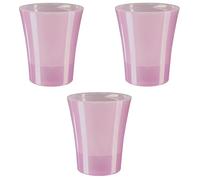GT GARDEN - Lot de 3 pots pour orchidées avec réserve d'eau - Arte-dea rose transparent 2 litres