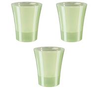 GT GARDEN - Lot de 3 pots pour orchidées avec réserve d'eau - Arte-dea vert clair transparent 2 litres