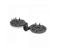 GT GARDEN - Lot de 50 clips de fixation gris pour brise vue