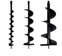 GT Garden Lot de mèches Ø 80 + 150 + 250 mm pour tarière Thermique