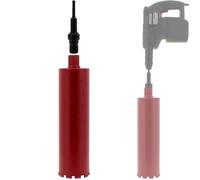 GT MARKET - Couronne diamant Ø 120 mm avec adaptateur pour perceuse et perforateur SDS-plus