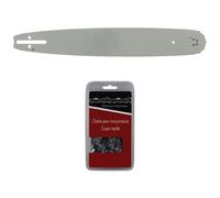 GT MARKET - Guide 40 cm (16 pouces) + chaîne 60 maillons - Compatible tronçonneuses HUSQVARNA