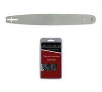 GT MARKET - Guide 50 cm (20 pouces) + chaîne 72 maillons - Compatible tronçonneuses HUSQVARNA