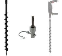 GT MARKET - Mèche de tarière Ø 60 mm avec adaptateur pour perceuse et perforateur SDS-plus