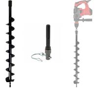 GT MARKET - Mèche de tarière Ø 80 mm avec adaptateur pour perceuse et perforateur SDS-max