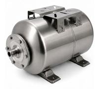 GT MARKET Réservoir pression à vessie horizontal en inox - 24 litres