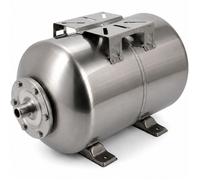 GT MARKET - Réservoir pression à vessie horizontal en inox - 50 litres