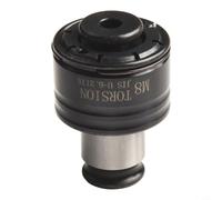 GT12 JIS Porte-mandrin fileté pour machine à tarauder SFX M16R, tenon métrique M3/M5/M6/M8/M10/M14, exécution précise pour réduire les vibrations (GT12-M8)
