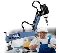 GTANND Perceuse à tarauder à servomoteur à Bras Universel 360°, taraudeuse électrique 600 W, taraudeuse à Bras Flexible Universelle