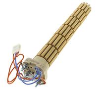 Gtapiece Chauffe-eau Résistance 1800W Tête Carrée Céramique Blanc Compatible SAUTER, THERMOR