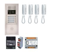 Pack audio - AIPHONE - GTBA4E - Platine de rue encastrée - 4 fils - Volume réglable