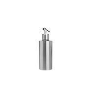 Gteller Distributeur d'huile d'olive en acier inoxydable, bec verseur anti-fuite pour huile, sauce soja, vinaigre et vin de cuisine 550 ml/350 ml/250 ml (modèle B 550 ml)