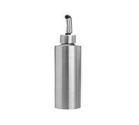 Gteller Distributeur d'huile d'olive en acier inoxydable, bouteille de distribution anti-fuite pour huile, sauce soja, vinaigre et vin de cuisine 550 ml/350 ml/250 ml (modèle A 350ml).