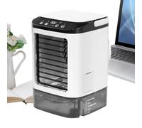 GTFYUDGH Ventilateur Portatif, 16,5x24cm Silencieux 3 Vitesses LED Colorée