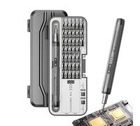 GTFYUDGH Visseuse Électrique Sans Fil | Kit de Tournevis Miniature et Portable,Visseuse Électrique Polyvalente Sans Fil Pour Projets Créatifs et Maintenance Informatique
