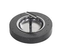 GTHTUHFD Cendrier Rond Moderne en Marbre, Idéal pour La Décoration De Votre Salon Ou Table Basse. Convient Également pour Une Utilisation en Terrasse.,D