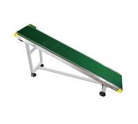 GTHTUHFD Convoyeur À Bande en PVC Et Acier Inoxydable De 1000 À 1200 Mm, avec Variateur De Vitesse Automatique Et Moteur, Largeur 250 Mm (Original).,220v-1000mm