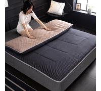 GTHTUHFD Matelas futon double japonais - Tapis de sol pliable doux Tapis de camping antidérapant respirant et portable Sp Solut pour la maison dortoir voyage table de repos, 1-80 x 190 cm