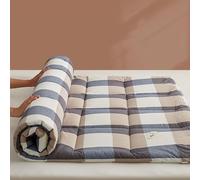 GTHTUHFD Matelas futon japonais pliable, tapis de sol antidérapant en coton doux pour la maison et le dortoir, matelas portable pour le sport et la détente, 6-180 x 200 cm