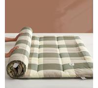 GTHTUHFD Matelas futon japonais pliable, tapis de sol doux antidérapant en coton pour la maison et le dortoir, matelas portable respirant et de table pour Sp et Relaxat, 3-180 x 200 cm