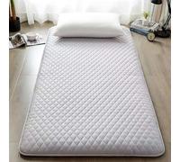 GTHTUHFD Tapis de rouleau de futon japonais épais et doux pour table ultra double et simple lit pliant de sol pour la maison voyage et utilisation des invités, 2-135 x 200 cm