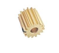 GTPBAO Engrenage droit en cuivre, Module 0.7, 26 dents, 0.7M, 26 T, engrenage mécanique à dents complètes, pignon de Transmission droit de 12mm de Long Quincaillerie d'arbre(5mm bore)