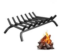 GTPBAO Porte Bûches Grilles De Cheminée en Fonte, Petite Grille À Bûches pour Cheminée Intérieure/Cheminée/Foyer, 7 Barres Support De Grille De Combustion pour Poêle À Bois