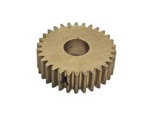GTPBAO Roue d'engrenage plate à 30 dents, Module 0.7, dents droites en cuivre, Transmission mécanique 0.7M 30T 22.4x5mm, pignon droit Quincaillerie d'arbre(6.35mm bore)