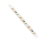 GTV Bande LED Flash 2835 de 5 m, 600 LED 120/m, intensité variable, 10 W/m, 12 V DC, PCB de 5 mm de large, divisible tous les 5 cm, blanc froid 6500 K