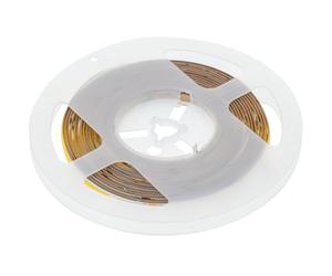 GTV Bande lumineuse LED COB 12 V, 480 LED/m, bande LED blanc neutre, bande LED de 8 mm, 11 W/m, mini-AMP 2 × 1 m, IRC > 90, bande lumineuse découpable tous les 2,5 cm, rayonnement à 180°