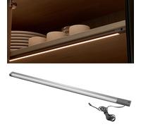 GTV LIGHTING LED sous meuble 363mm (40cm), capteur unilatéral, 12V DC, blanc chaud 3000K, anthracite