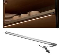 GTV LIGHTING LED sous meuble 563mm (60cm), capteur unilatéral, 12V DC, blanc chaud 3000K, anthracite
