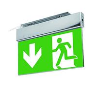 GTV lighting SAHER LED DUO Lampe d'urgence multi-usage 3 W 250 lm AC 220-240 V 50-60 Hz IP44 6400 K