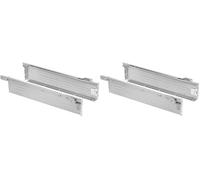 GTV MP-150450-80 Metalbox Prestige Tiroir Gris (Lot de 2)