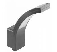 GTV Paris applique murale extérieure 1x10 W noir LD-PAR10W40BC-10