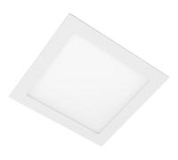 GTV Plafonnier LED Encastrable Carré MATIS PLUS, 19W 1520lm, Lumière Blanche Neutre 4000K, IP44 Étanche, Angle 120, Downlight pour Salle de Bain et Cuisine, Blanc