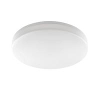 GTV Plafonnier LED FENIX, 20W 2000lm, Lumière Blanche Neutre 4000K, Diamètre 300mm, IP40, Montage Facile Click, Luminaire Rond pour Bureau, Couloir et Cuisine, Blanc
