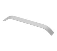 GTV Poignée de Meuble 337, Design Moderne, Entraxe 224 mm, Longueur 244 mm, en Aluminium Anodisé, Finition Argent Satiné, pour Tiroir, Armoire et Cuisine