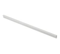 GTV Poignée de meuble PILLAR en aluminium mince et élégante pour meubles hauts polyvalents 360x18.5x10.7mm avec vis moderne et fonctionnelle