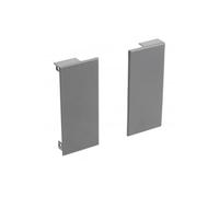 GTV - Raccord MBPRO pour façade intérieure I Connecteur avant intérieur pour tiroirs dans le système Modern Box Pro I Hauteur élevée = 167 mm I Couleur anthracite I Finition solide