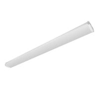 GTV Réglette LED Linéaire 60cm LONGER, 18W 2160lm, Lumière Blanche Neutre 4000K, Plafonnier Robuste IK08 IP40, Éclairage pour Bureau, Garage, Atelier, Blanc