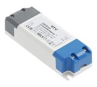 GTV Transformateur LED PRO 12 V, 16 W, entrée 220-240 VAC, IP20, dimensions 120 x 42 x 27 mm