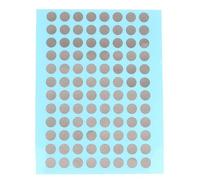 GTYLF Patchs de réparation conducteurs de 6mm, 96 pièces, ruban de fixation de boutons, ruban électrique pour télécommande et boutons de contrôleur de jeu, réparation en Polyester