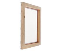 Guangcailun Cadre en Bois Robuste, Toile de sérigraphie Facile à Nettoyer, idéale pour Les travaux d'impression Courants en Atelier, Bois, 20x30cm 43T