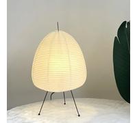 GUANSHAN Lampe De Table En Papier Créatif Style Minimaliste Papier Nuit Lampe De Chevet Confortable Lampe De Table Décorative Humeur