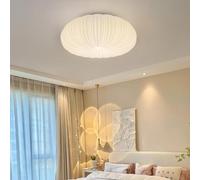 GUANSHAN Lustre LED blanc citrouille Lustre nuage citrouille Lampe suspendue dessin animé Lampe suspendue Plafonnier Luminaire de plafond pour chambre à coucher, chambre d'enfant