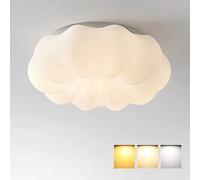 GUANSHAN Lustres Nuages Flottants LED Nuage Plafonnier Plafonnier Chambre d'Enfants Plafonnier pour Chambre, Salon, Garçons Filles Chambre, 21W, 3 Éclairage